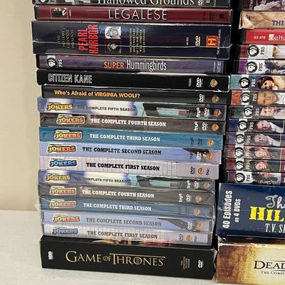 Lot of Assorted 189 DVDs