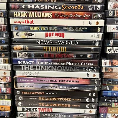 Lot of Assorted 189 DVDs