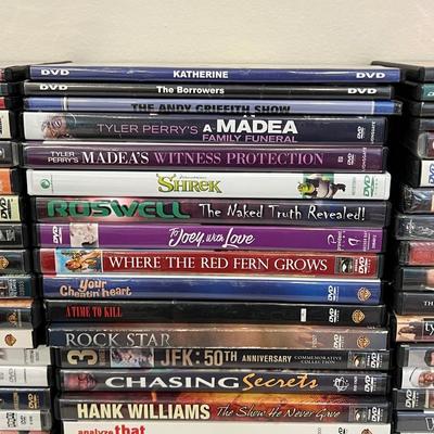 Lot of Assorted 189 DVDs