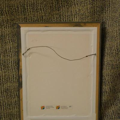 Set of 2 Framed & Matted J. Hinerman Prints 1990 & 1991