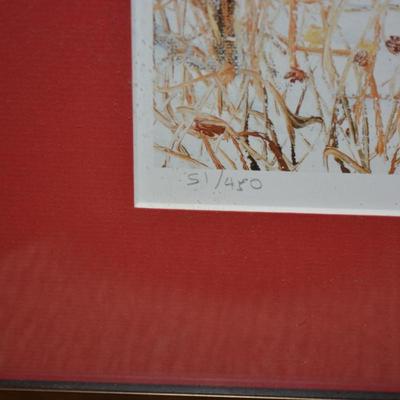 Pauline Thibodeau Paquin Signed Lithograph "Fin De Classes" 51/450