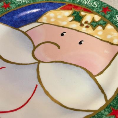 Santa Plates