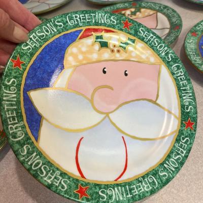 Santa Plates