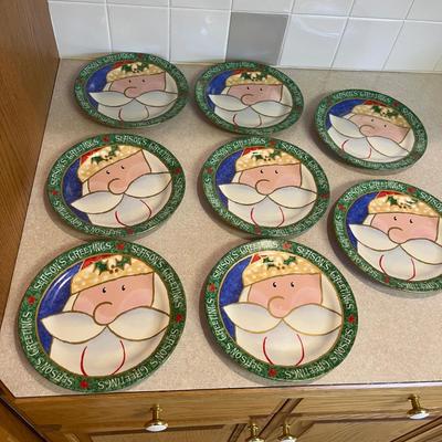 Santa Plates