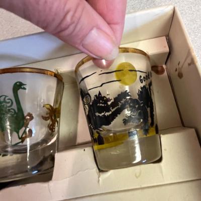 Vintage Federal Glass Shotglasses