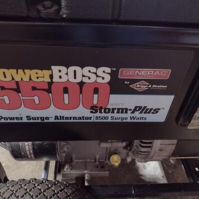 Generac Power Boss 5500 Gas Generator Briggs and Stratton Engine