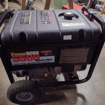 Generac Power Boss 5500 Gas Generator Briggs and Stratton Engine