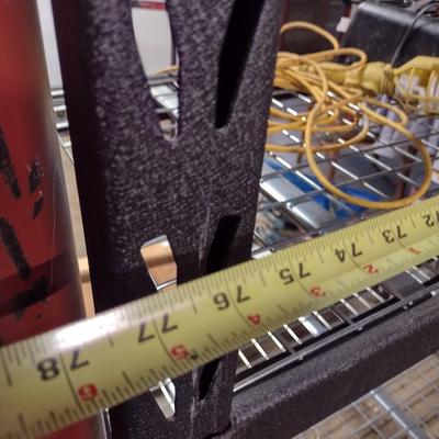 Heavy Duty Metal Frame Wire Shelve Shop Shelf (No Contents)