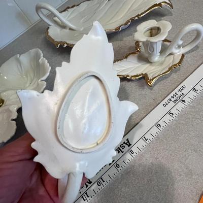 White pottery serve ware
