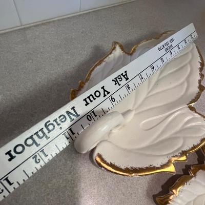 White pottery serve ware