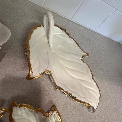 White pottery serve ware