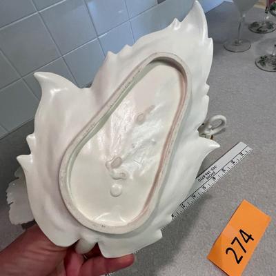 White pottery serve ware
