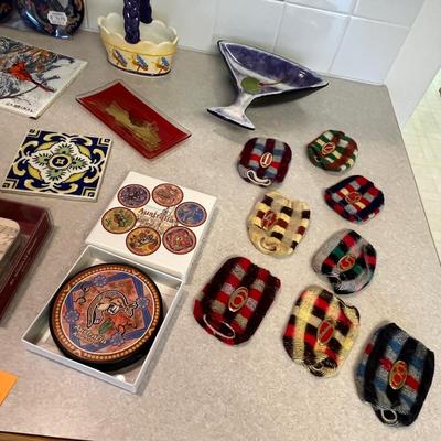 Lot of coasters & tiles