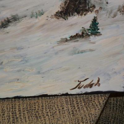 Signed Original Oil Painting on Canvas 36"x24"