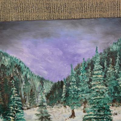 Signed Original Oil Painting on Canvas 36"x24"