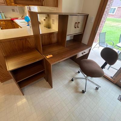 Desk and printer stand