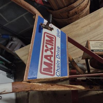 Maxim Chain Drive Garden Tiller with Briggs and Stratton 5HP Engine