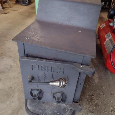Cast Steel Fisher Mama Bear Wood Burning Stove