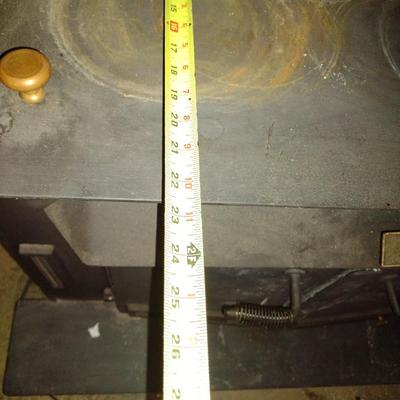 Cast Steel Plate Buck Stove Wood Burning Stove Heater Double Door Large Wood Capacity (See Note Below)