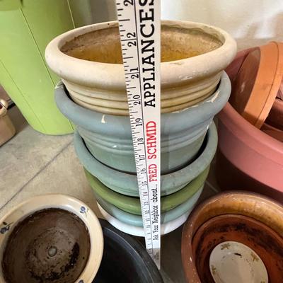 Assortment of planters