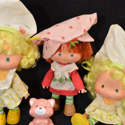 Lot of Vintage Strawberry Shortcake Dolls