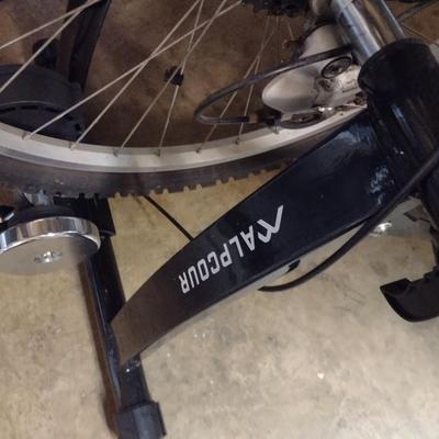 Navigator 200 Mountain Trek Bike with Alpcour Bike Training Stand