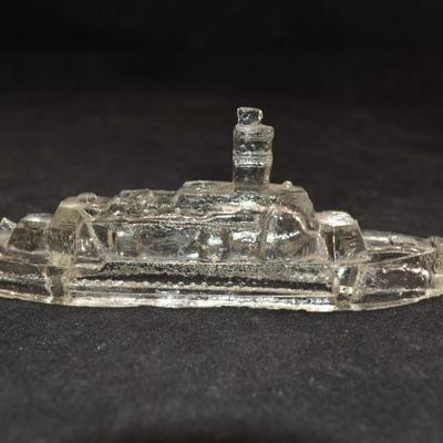 Lot of 3 Vintage Victory Glass Transportation, Militaria Candy Containers