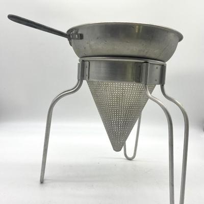 Vintage Wearever No 8 Aluminum ROTARY COLANDER