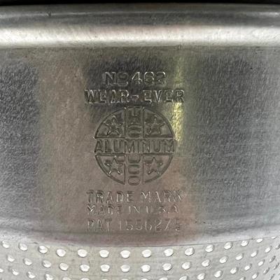 Vintage Wearever No 8 Aluminum ROTARY COLANDER