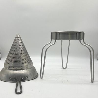 Vintage Wearever No 8 Aluminum ROTARY COLANDER