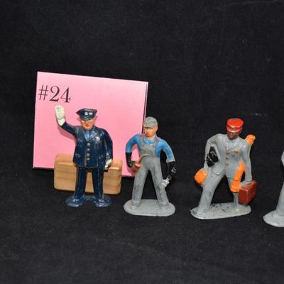 Lot of 4 Vintage Barclay Manoil Figures 3”
