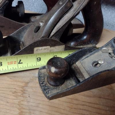 Set of Three Hand Wood Planes