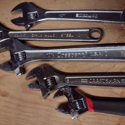 Assortment of Crescent Wrenches