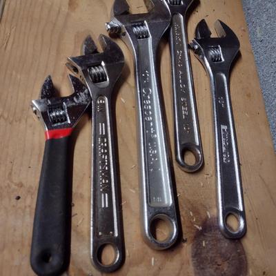 Assortment of Crescent Wrenches
