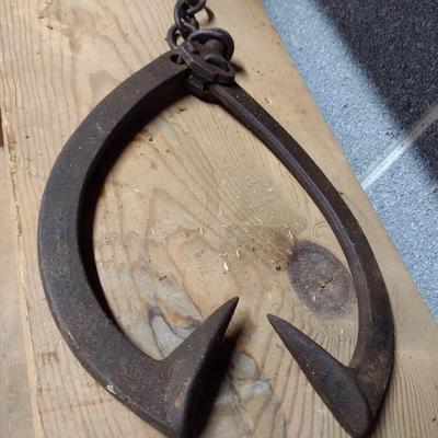 Heavy Duty Cast Log Rigging Hooks