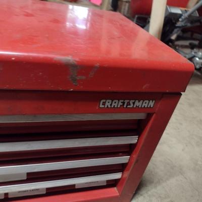 Craftsman Toolbox with Sliding Drawers