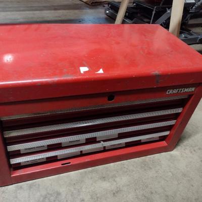 Craftsman Toolbox with Sliding Drawers
