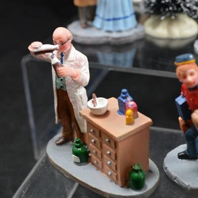 Lot of Christmas Village Figurines