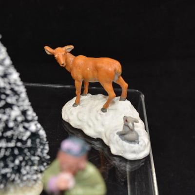 Lot of Christmas Village Figurines