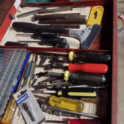 Hand Tools includes Screw Drivers and Chisels Drawer #1