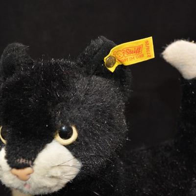 Vintage STIEFF Polar Bear & Tuxedo Cat