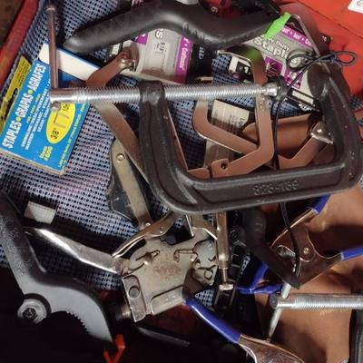 Hand Tools includes Metal C-Clamps and More Drawer #5