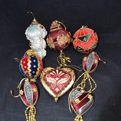 Lot of Vintage Push Pin Ornaments