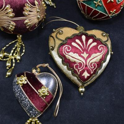 Lot of Vintage Push Pin Ornaments