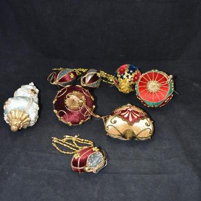 Lot of Vintage Push Pin Ornaments