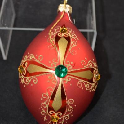 Large Lot of Vintage Glass & Velvet Foam Ball Ornaments