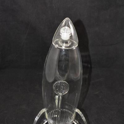 Wine Savant BITCOIN Rocket Decanter 11.5”