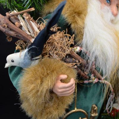 Vintage Old World Santa Figure 16”