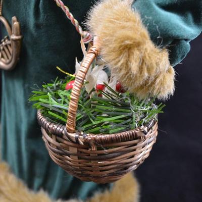 Vintage Old World Santa Figure 16”