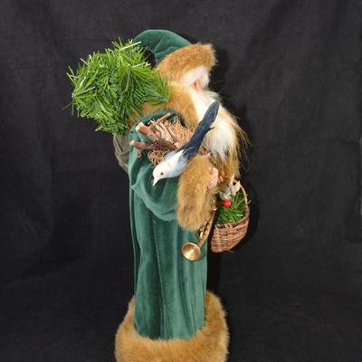 Vintage Old World Santa Figure 16”
